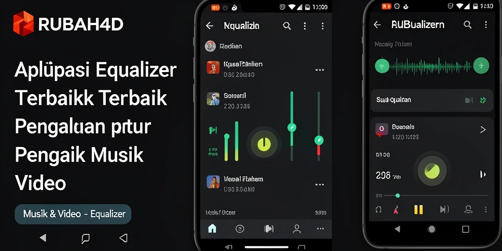 Tampilan antarmuka RUBAH4D yang sederhana dan fungsional untuk menyesuaikan audio.