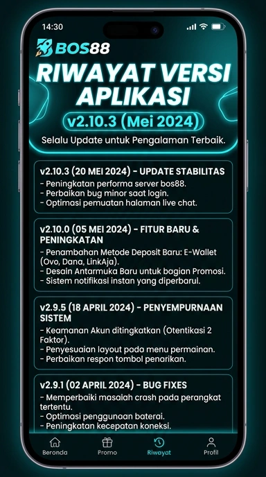 Riwayat Versi bos88 Terbaru untuk Pengguna Android